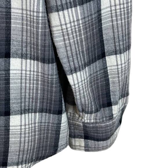 ROEBUCK & CO PLAID MEN'S FLANNEL SHIRT SIZE XL - Picture 5 of 8